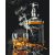   Entspannen mit Whisky - Malen-nach-Zahlen-Set auf Keilrahmen 40x50