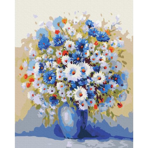 Frühlingseruption - Malen-nach-Zahlen-Set auf Keilrahmen 40x50