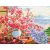 Japán életstílus - Számfestő készlet kereten 40X50