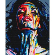 Malerische Weiblichkeit - Malen-nach-Zahlen-Set auf Keilrahmen 40x50