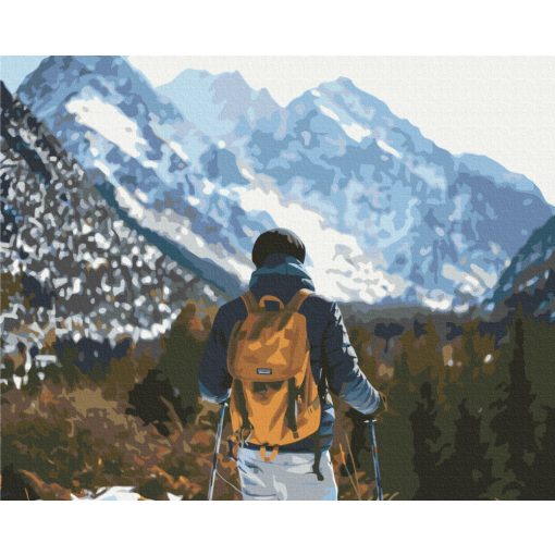 Wanderer - Malen-nach-Zahlen-Set auf Keilrahmen 40x50