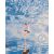 Tanz auf dem Meer 1 - Malen-nach-Zahlen-Set auf Keilrahmen 40x50