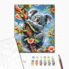 Herr Koala - Malen-nach-Zahlen-Set auf Keilrahmen 40x50