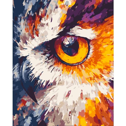 Die Wächter der Nacht - 2-teiliges Malen nach Zahlen Set auf Rahmen