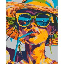 Lebendiger Sommer - 3-teiliges Malen nach Zahlen Set auf Rahmen