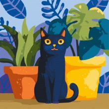 Abenteurer - 2-teiliges Malen-nach-Zahlen-Set auf Leinwand