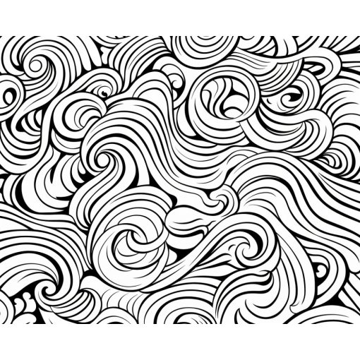 Strömung - Farbretter-Retter-Set auf Keilrahmen 40x50