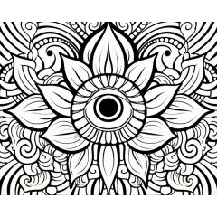 Abstrakt - Farbretter-Retter-Set auf Keilrahmen 40x50