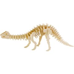Brontosaurus - Dinosaurier-Skelett aus Holz