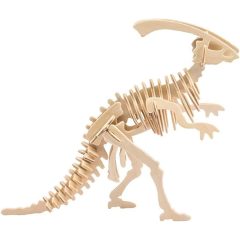 Parasaurolophus – Dinosaurier-Skelett aus Holz