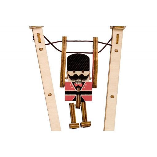 Springender Soldat - 3D-Holzpuzzle