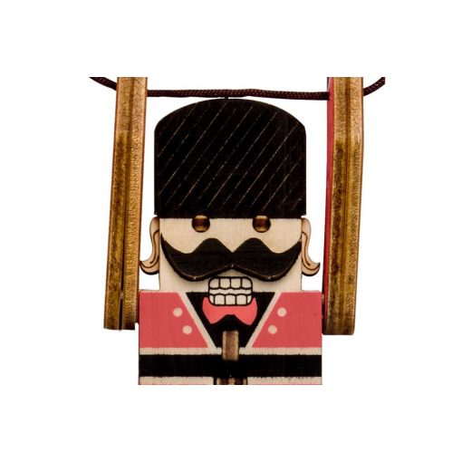 Springender Soldat - 3D-Holzpuzzle