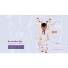 Springender Soldat - 3D-Holzpuzzle