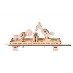 Krähen und der Krug - 3D-Holzpuzzle