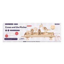 Krähen und der Krug - 3D-Holzpuzzle