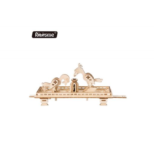 Krähen und der Krug - 3D-Holzpuzzle