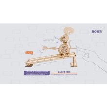 Ritterkatze - 3D-Holzpuzzle