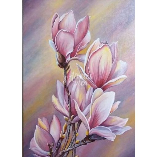 Virágok 3 darabos - Otthoni-online élményfestő készlet