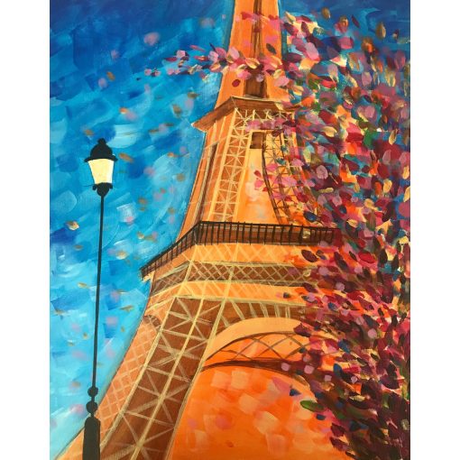 Párizs télen-nyáron 2 db-os - Otthoni-online élményfestő készlet