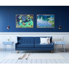   Vízi varázslat 2 db-os - Otthoni-online élményfestő készlet