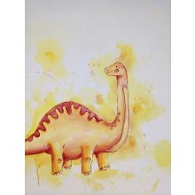 Dinó babaszoba 2 db-os - Otthoni-online élményfestő készlet