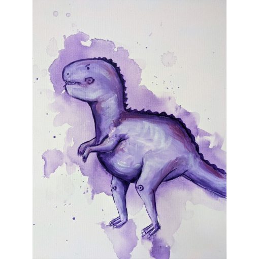 Dinó babaszoba 4 db-os - Otthoni-online élményfestő készlet