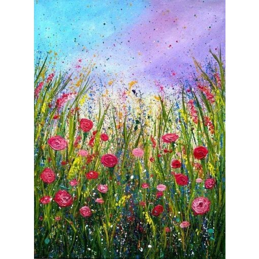 A tavasz bűvös illata - Otthoni-online élményfestő készlet