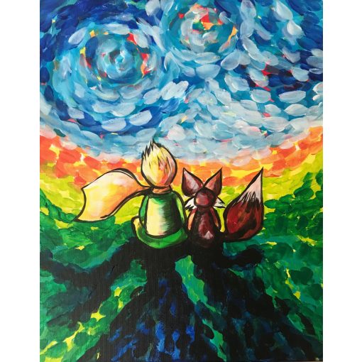 A Kis Herceg - Otthoni-online élményfestő készlet