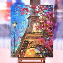 Párizs - Otthoni-online élményfestő készlet