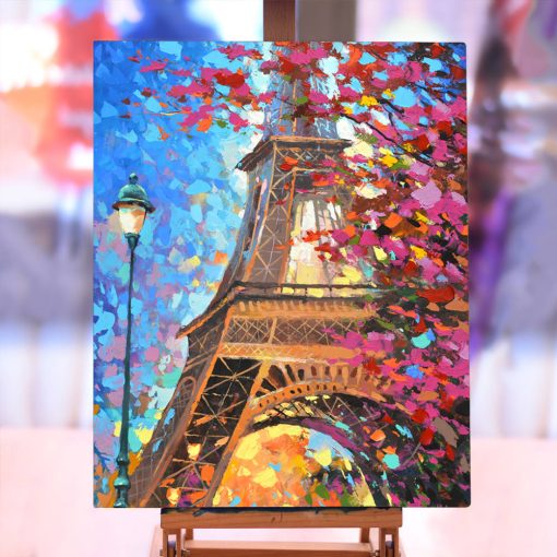 Párizs - Otthoni-online élményfestő készlet