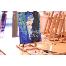 Kék hölgy - Otthoni-online élményfestő készlet