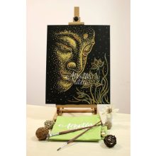 Arany buddha - Otthoni-online élményfestő készlet