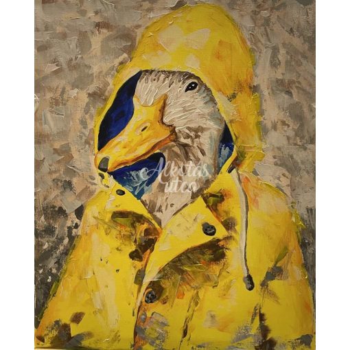 Eső hőse - Otthoni-online élményfestő készlet