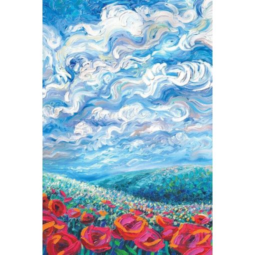 Pipacsmező - Otthoni-online élményfestő készlet